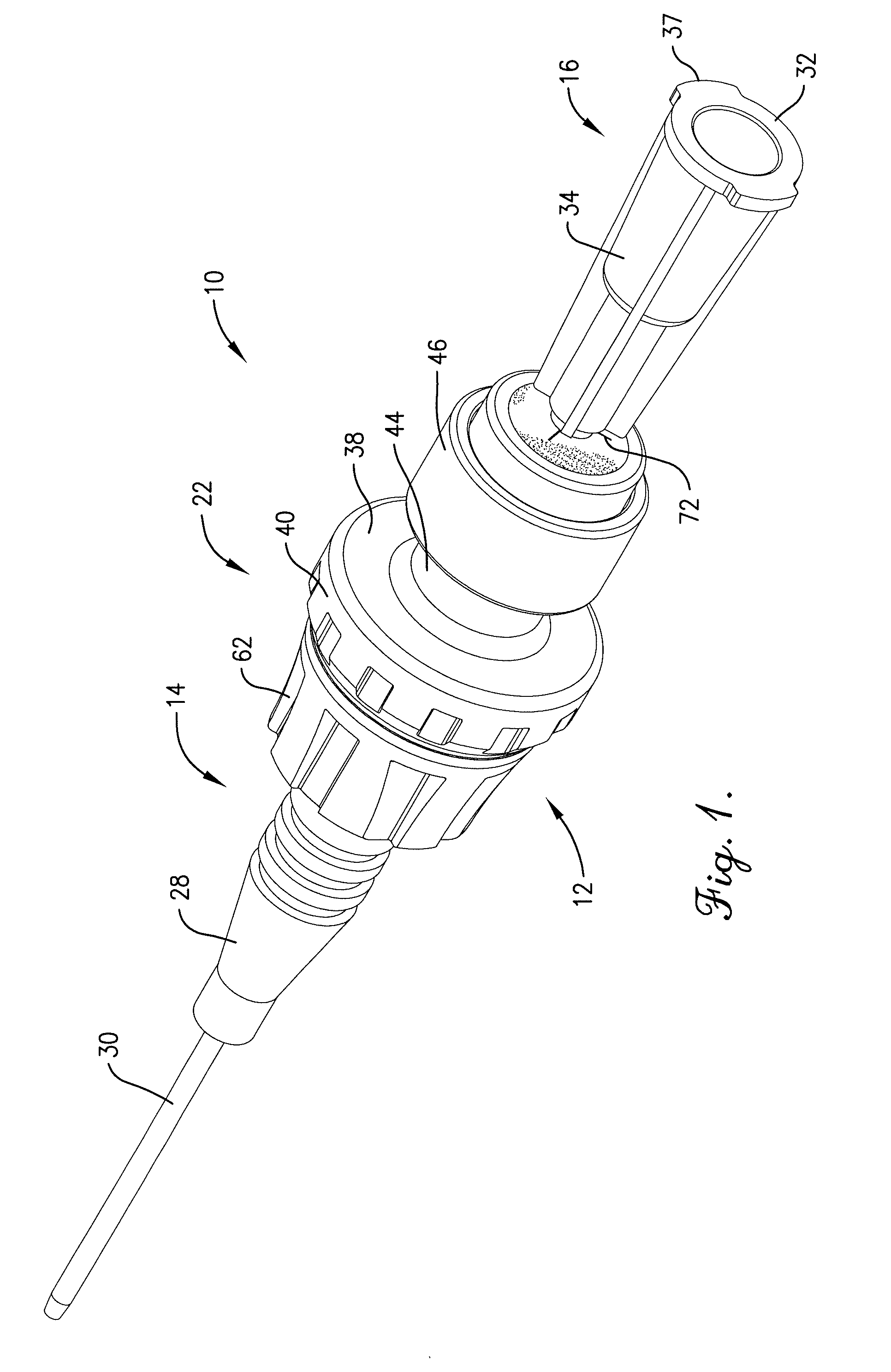 Intravenous injection site with split septum and pressure activated flow control valve