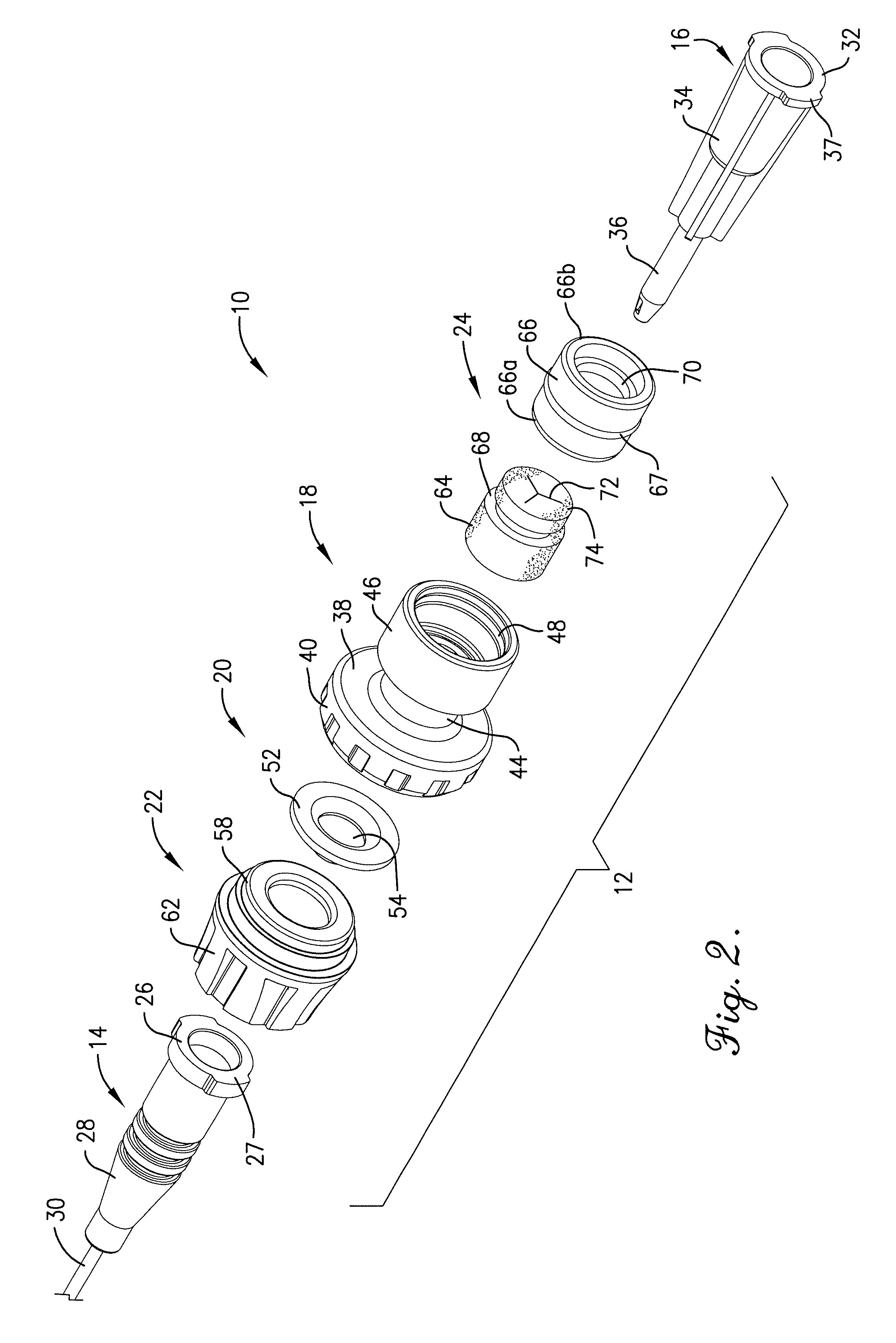 Intravenous injection site with split septum and pressure activated flow control valve