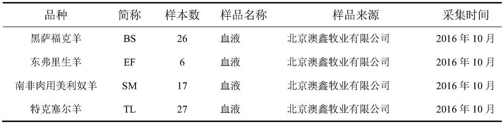 A method for detecting variation in the copy number of sheep znf280by gene and its application