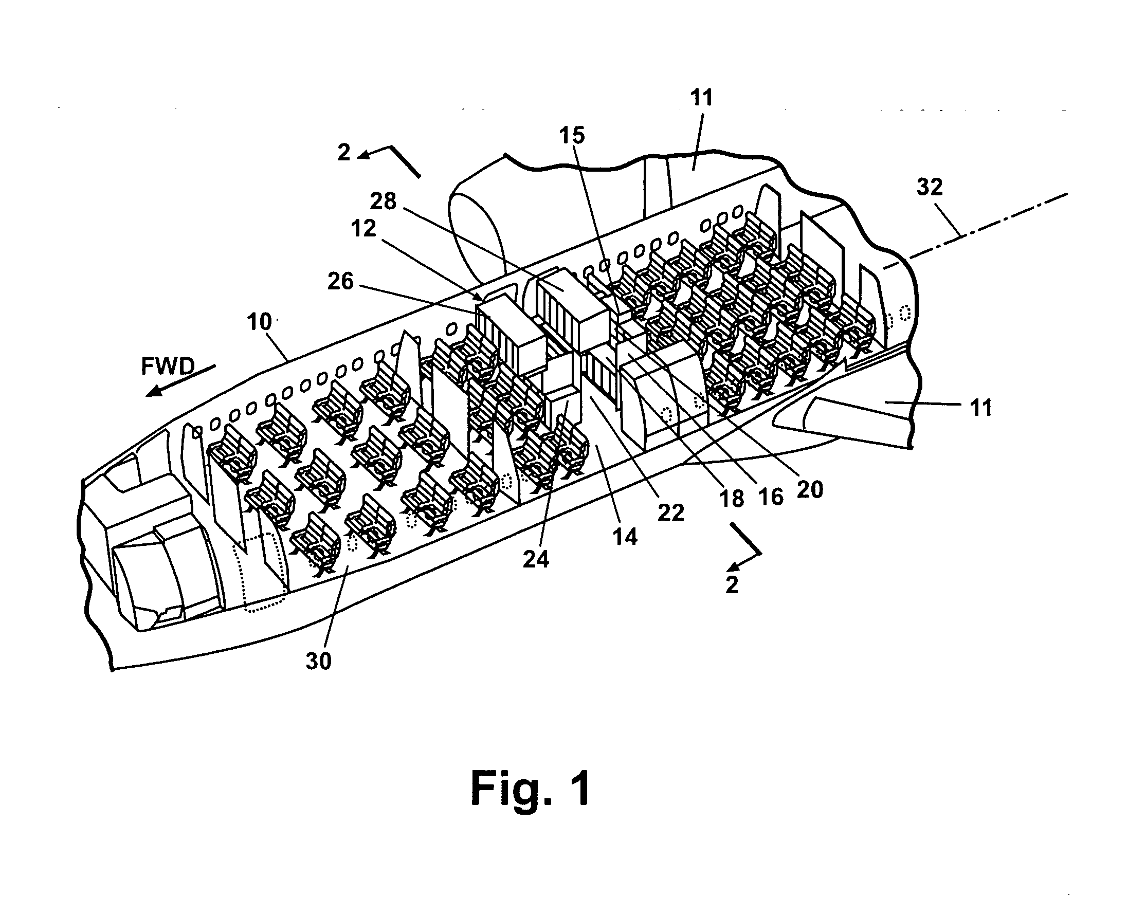 Galley cart storage system and method of use