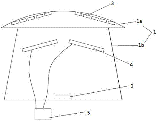 An optical plastic substrate coating device