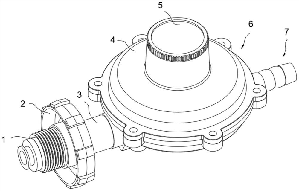 Special valve for liquefied gas