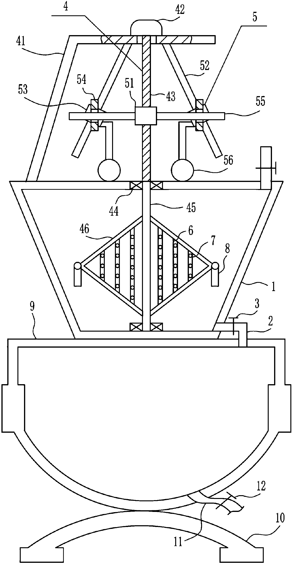 Detergent preparation machine for maintenance of instruments