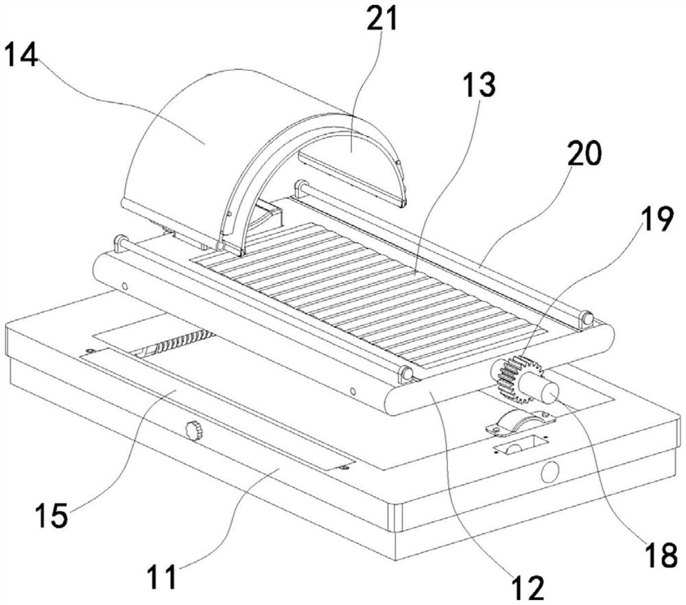 Adjusting type anti-radiation device for radiotherapy department