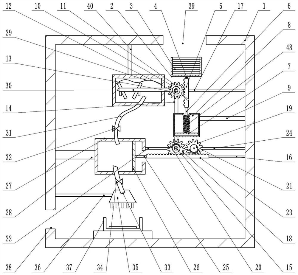 Multi-layer large-span assembly building structure