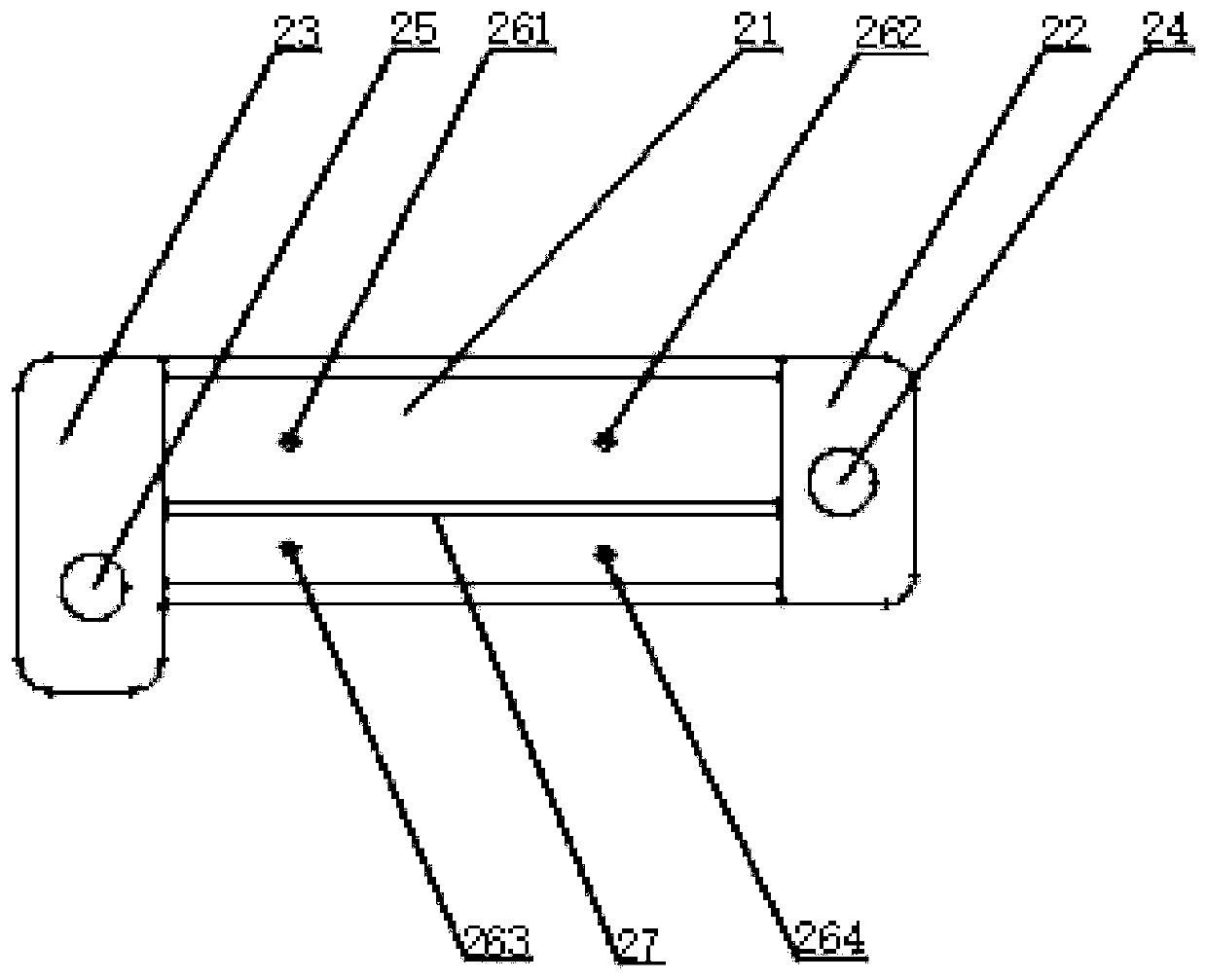 Sintering brazing gear shifting fixing block and manufacturing method thereof