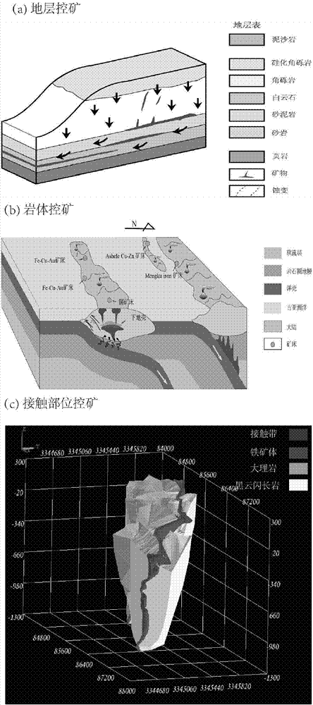 Method and system for evaluating mineral resource of mineral concentration area scale