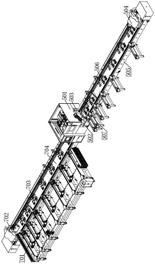 Laser pipe cutting machine feeding device suitable for various pipes and working method of laser pipe cutting machine feeding device