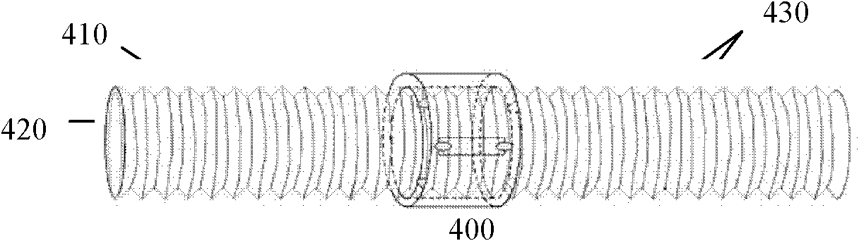 Small and medium diameter artificial blood vessel with adjustable pressure and flow