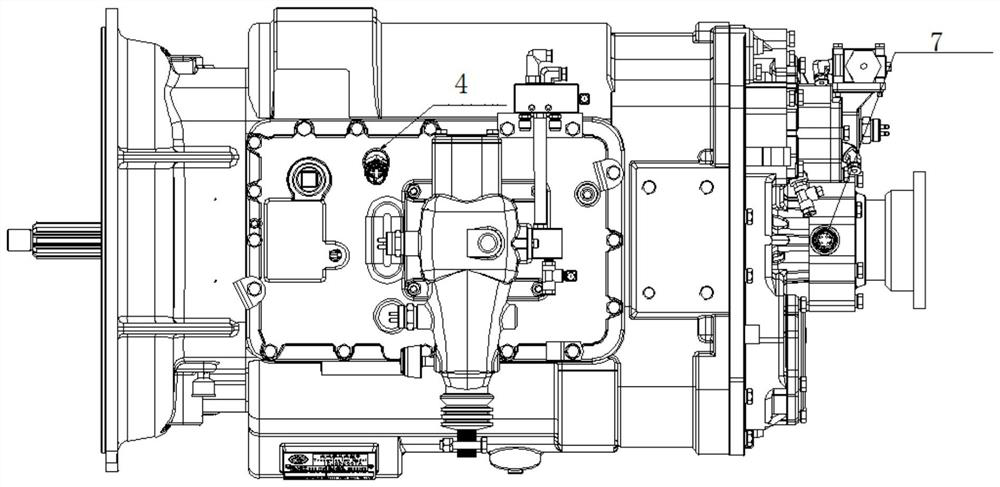 Device capable of displaying transmission gears and using method of device