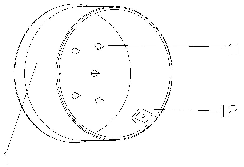 Anti-counterfeiting bottle cap external connection device with self-destruction function