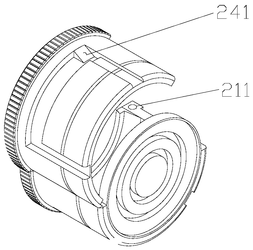 Anti-counterfeiting bottle cap external connection device with self-destruction function