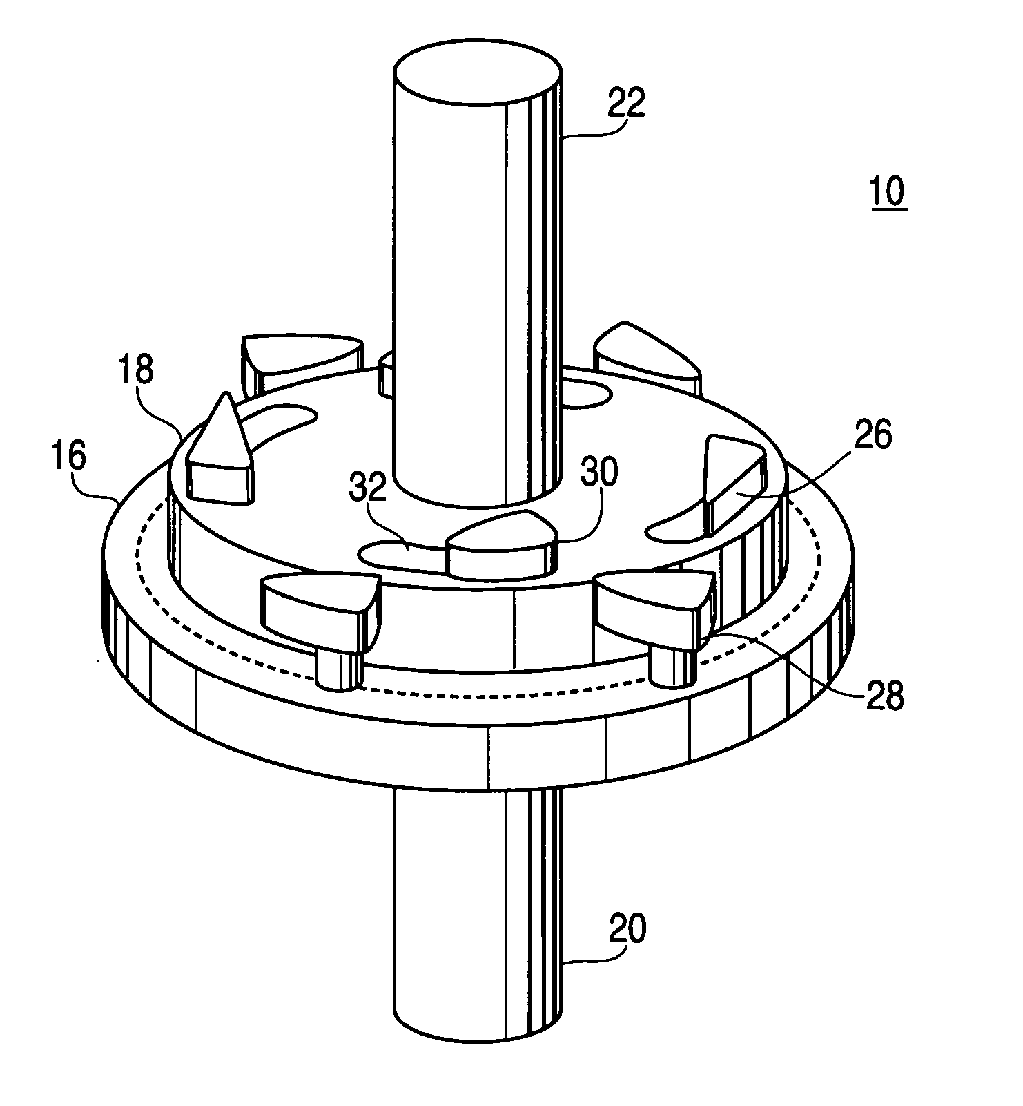 Coupling assembly and method for connecting and disconnecting a shaft assembly