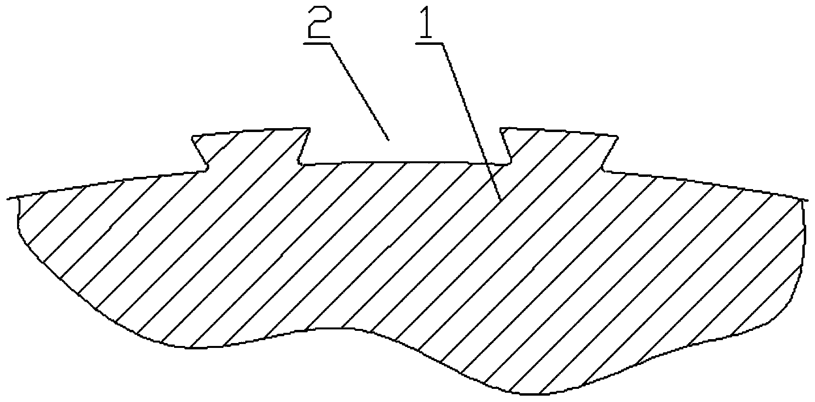 Grinding wheel structure and manufacturing method