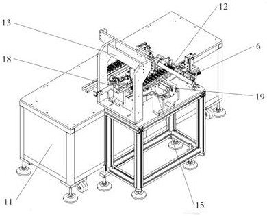 Double-thread winding high-voltage wire package production line