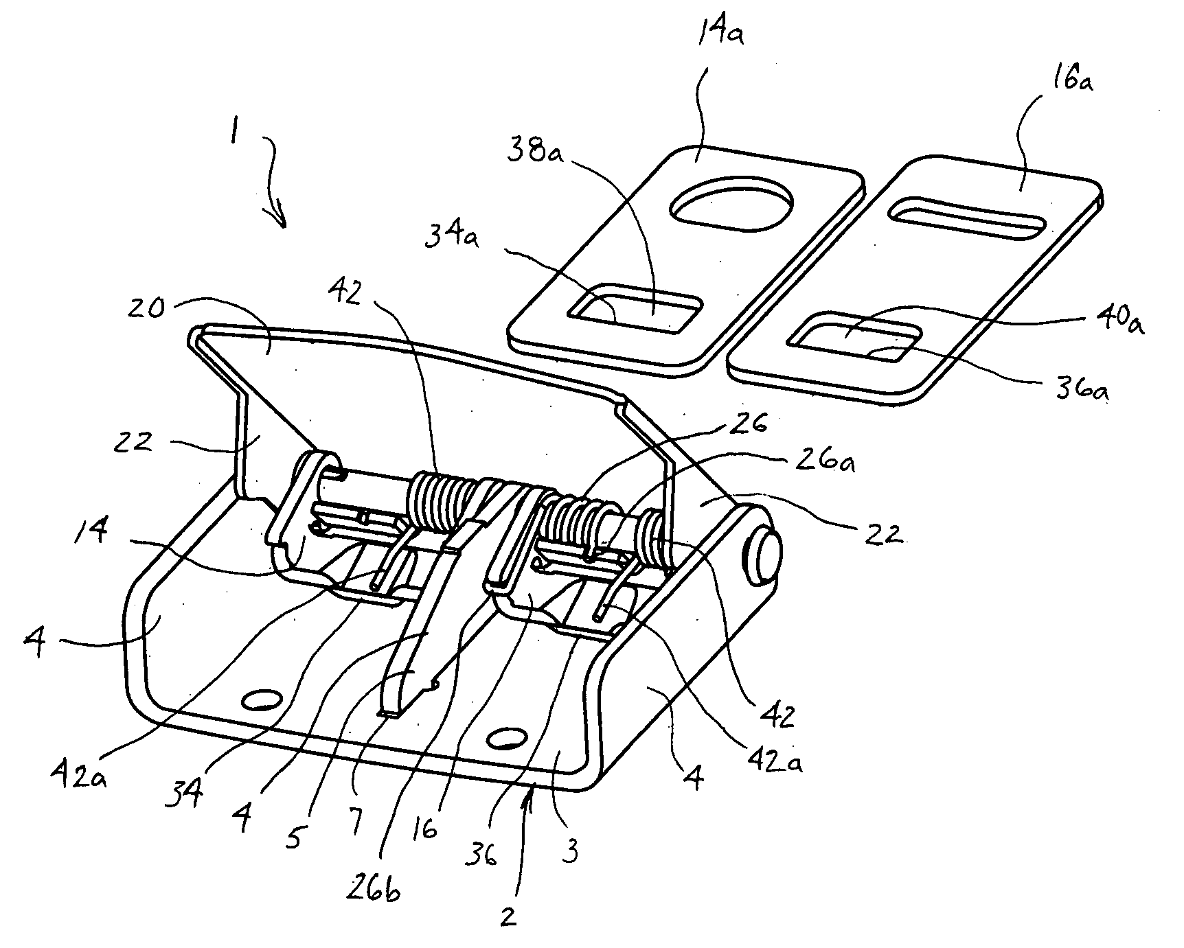 Buckle assembly having single release for multiple belt connectors