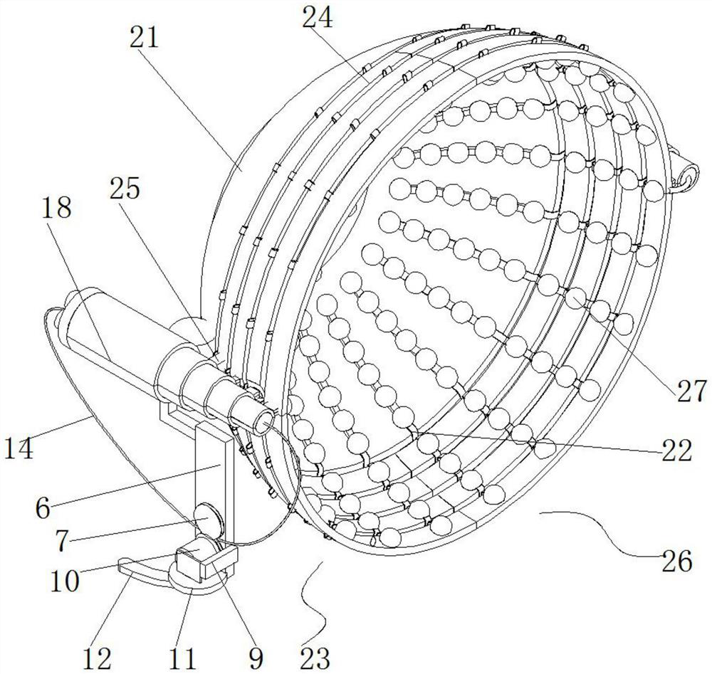 Artificial gradual pushing and pressing type lactation promoting device