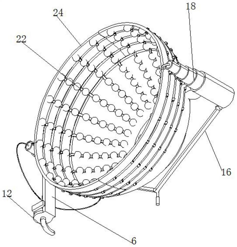 Artificial gradual pushing and pressing type lactation promoting device