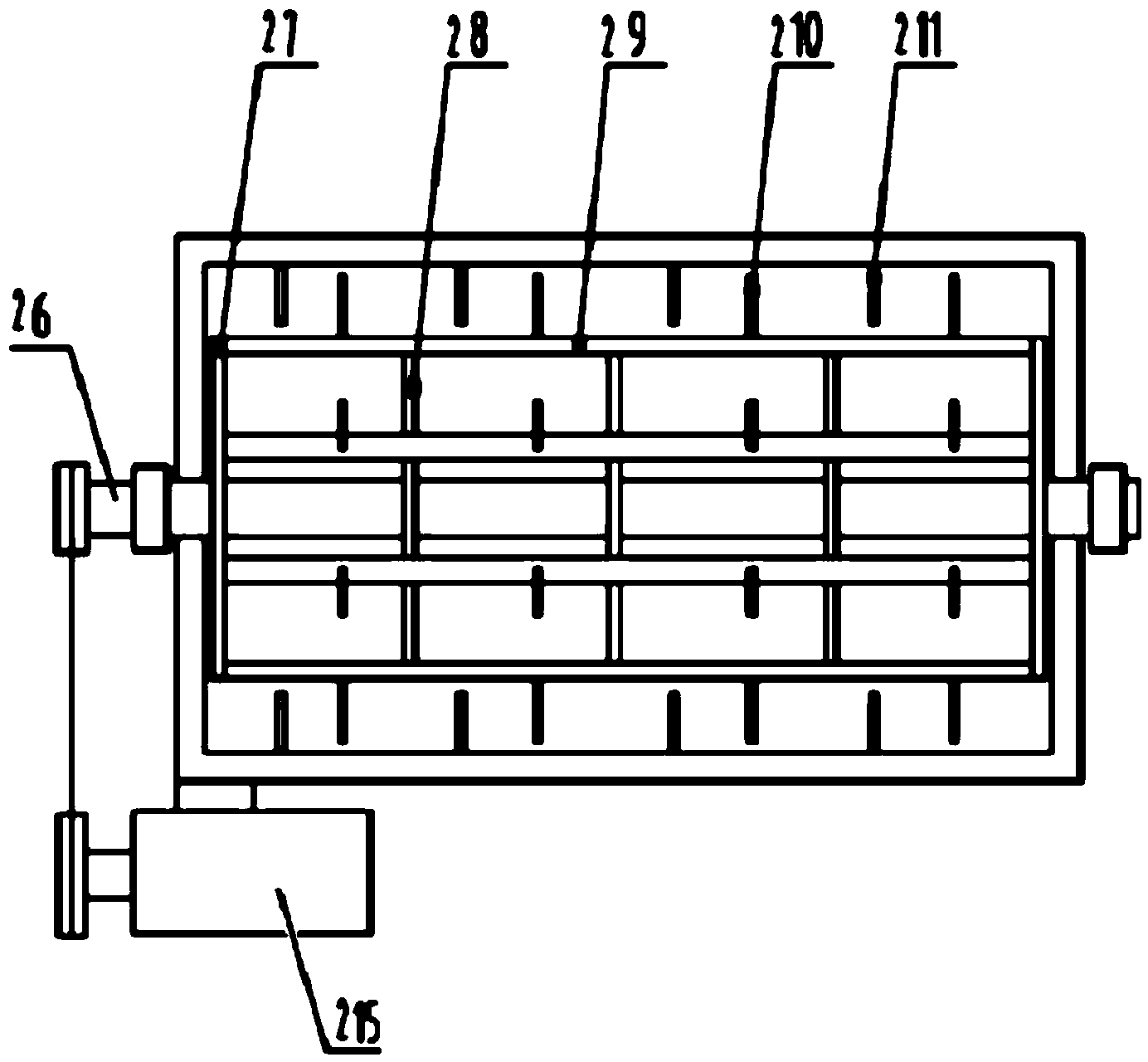 Cashmere opening and carding line production system and process thereof