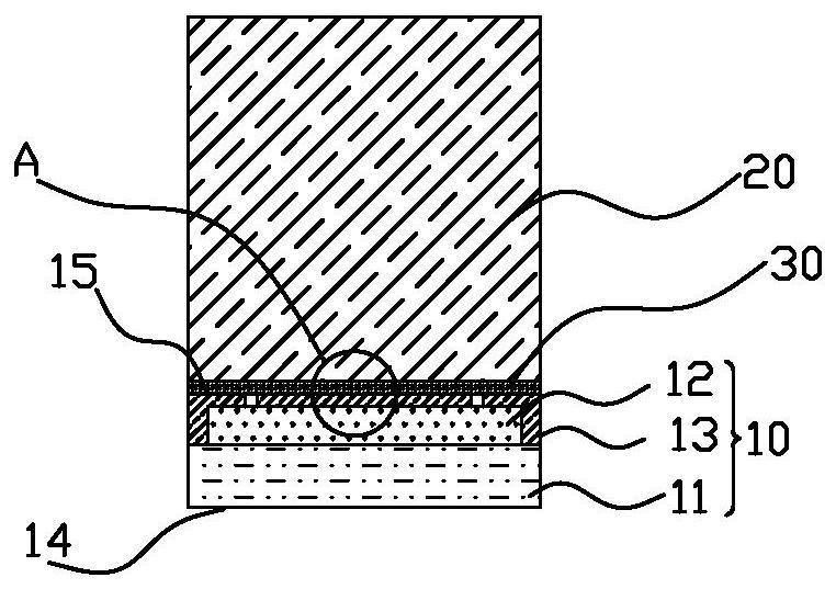 Transition device for flexible device, preparation method and method for patching flexible device