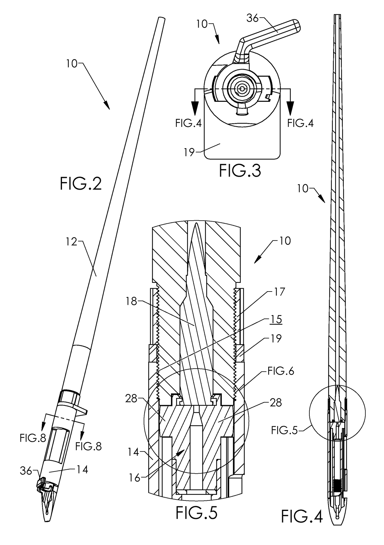 Firearm with locking lug bolt, and components thereof, for accurate field shooting
