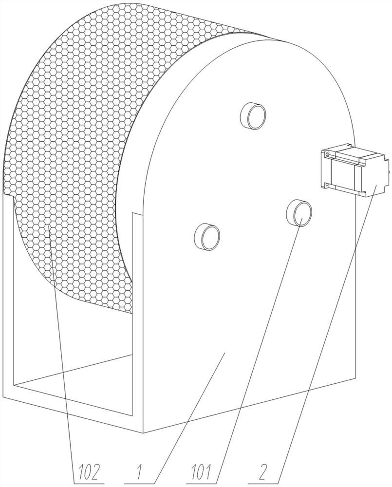 A floor-standing air-mechanical filter for textile workshops