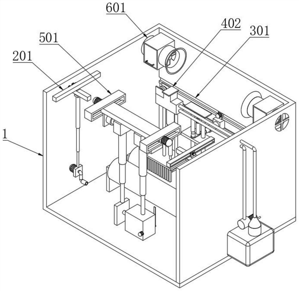 A pipeline preparation device based on building electrical fire protection