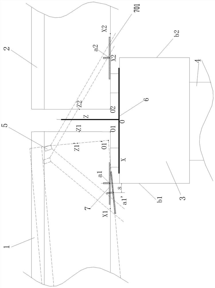 Method for monitoring safety state of pier-beam bearing connection part