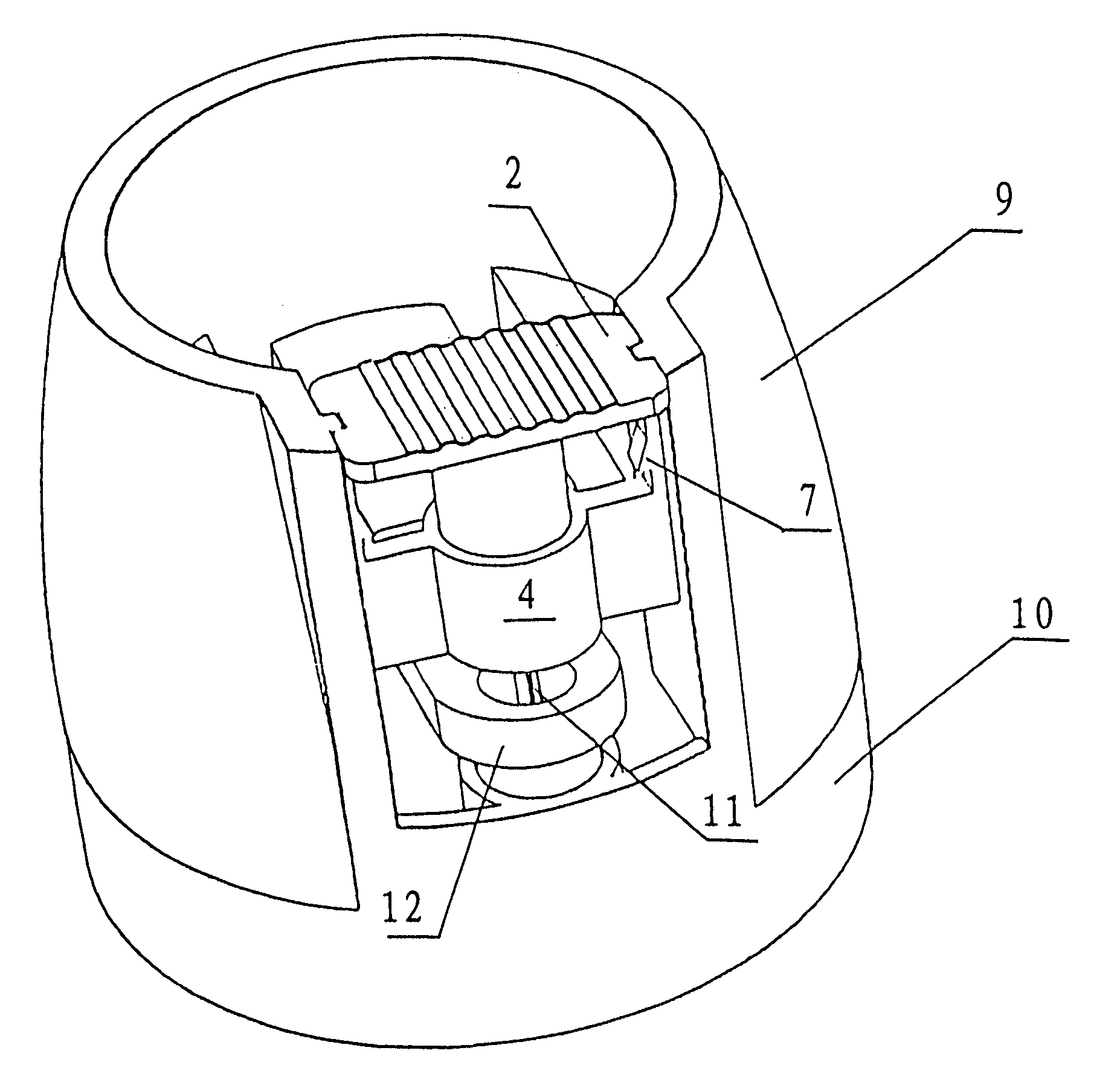 Aerosol spray container with time delayed release actuator