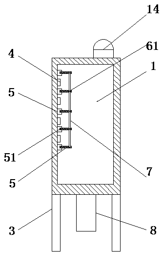 Low-voltage cable branch box capable of achieving charged disconnection and connection