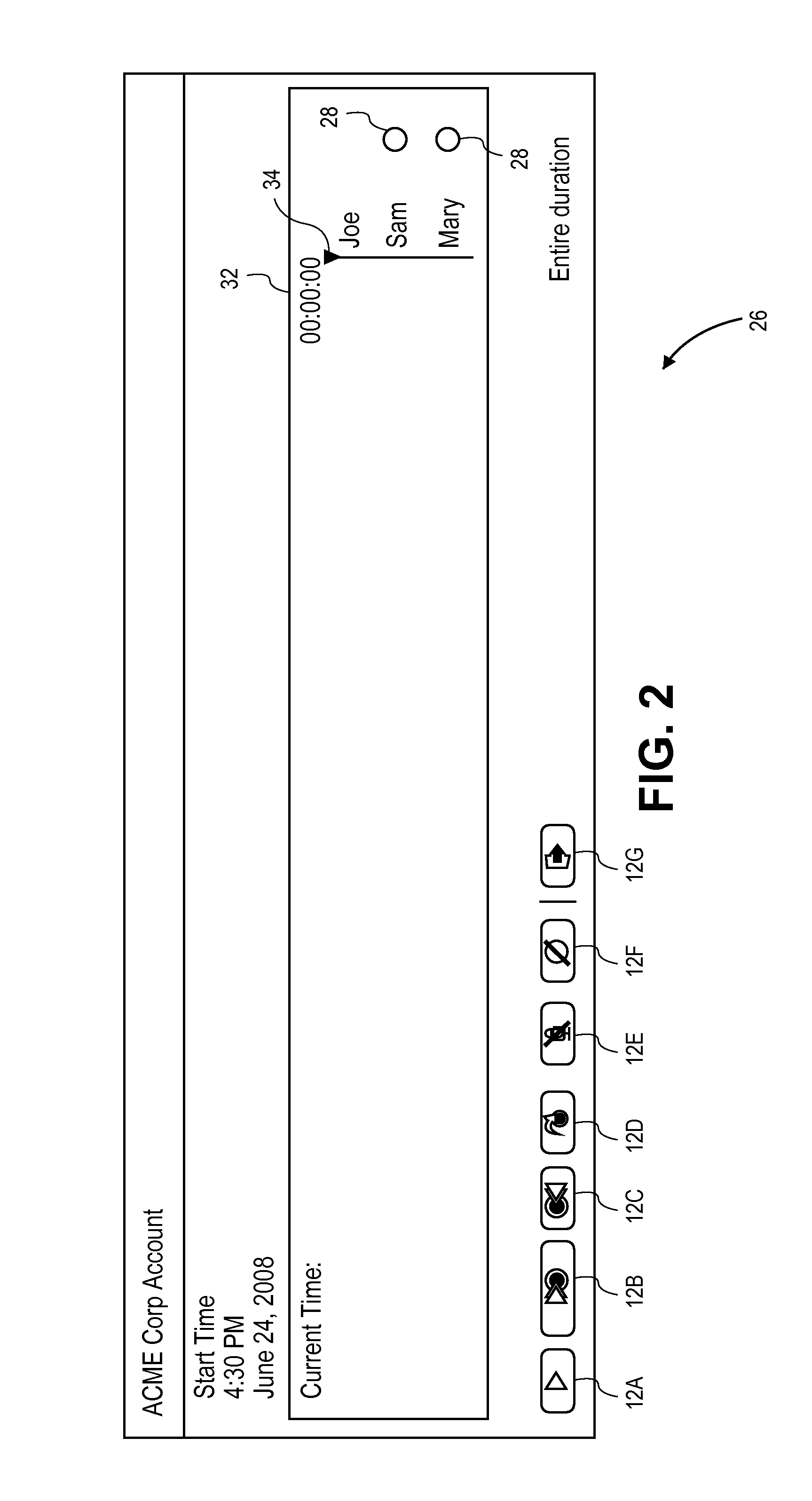 User interface for a telecommunication and multimedia management system and method