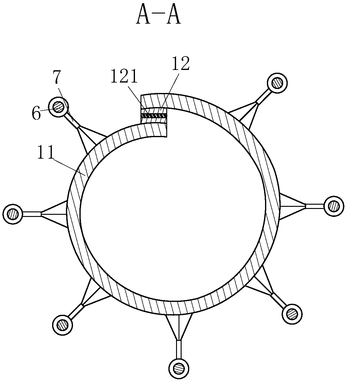 Thin-walled high-strength crop straw gasifier