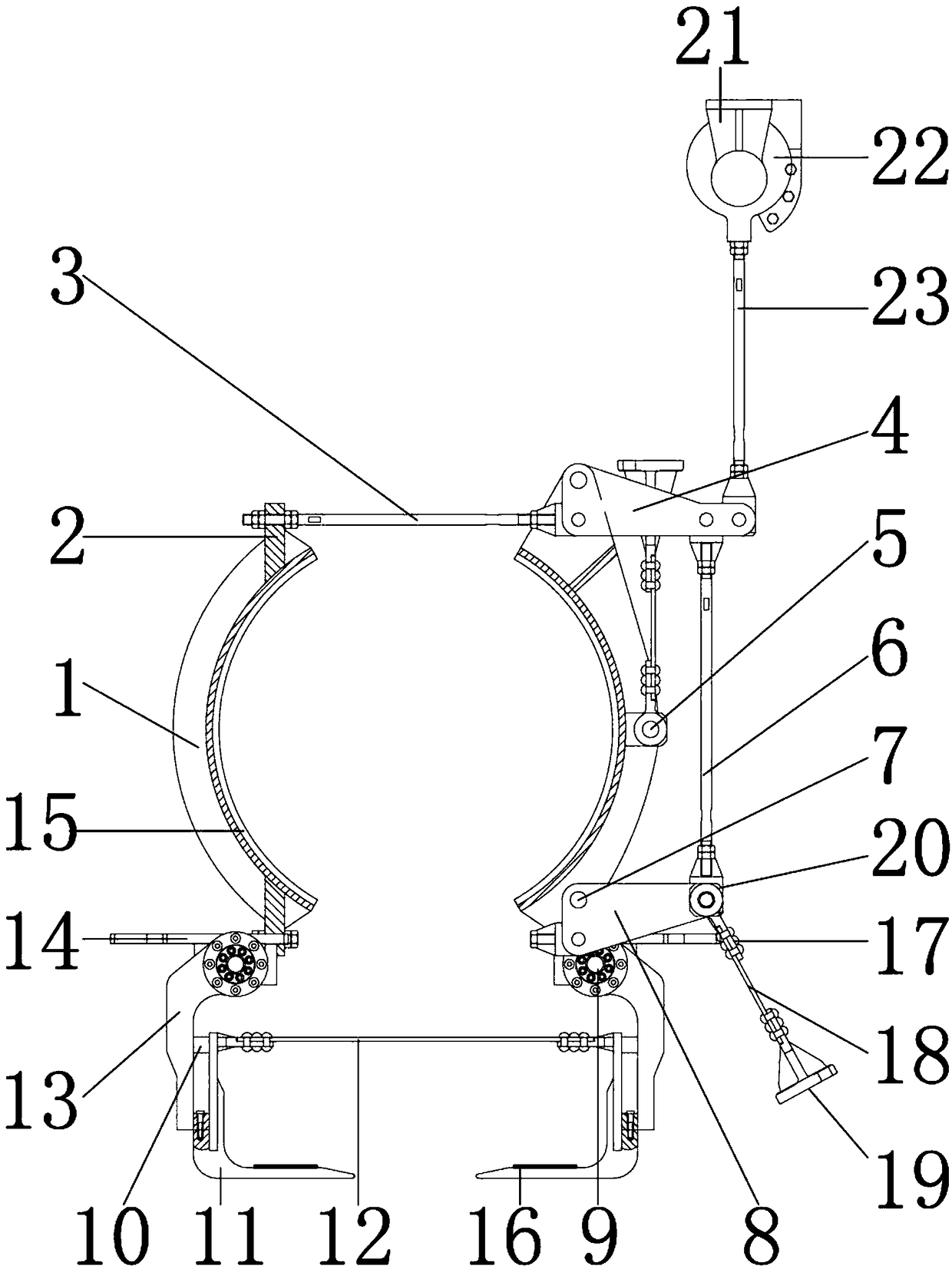 Construction steel-structure lifting and transferring method