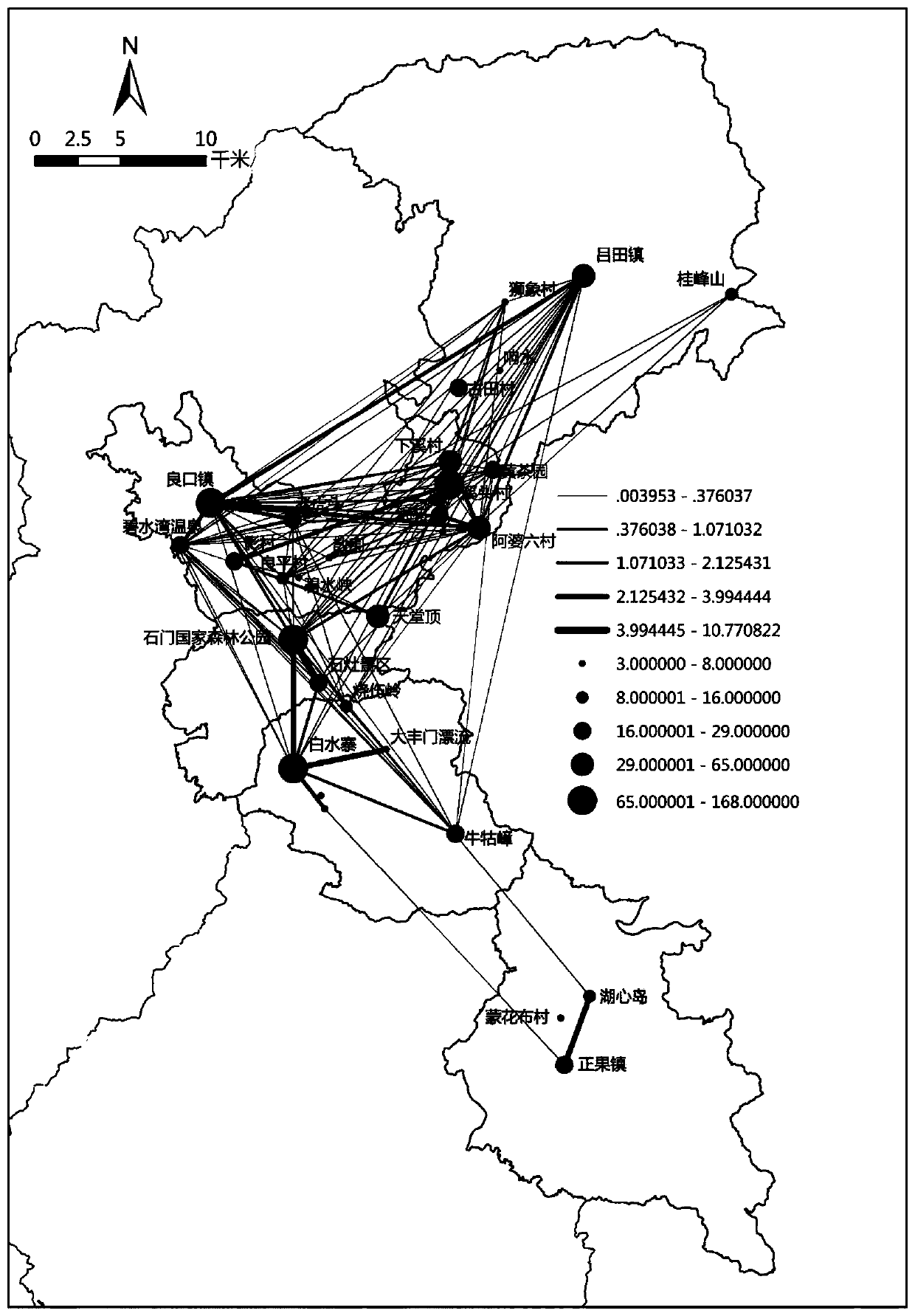 A method for generating travel recommendation itinerary map based on network travel notes