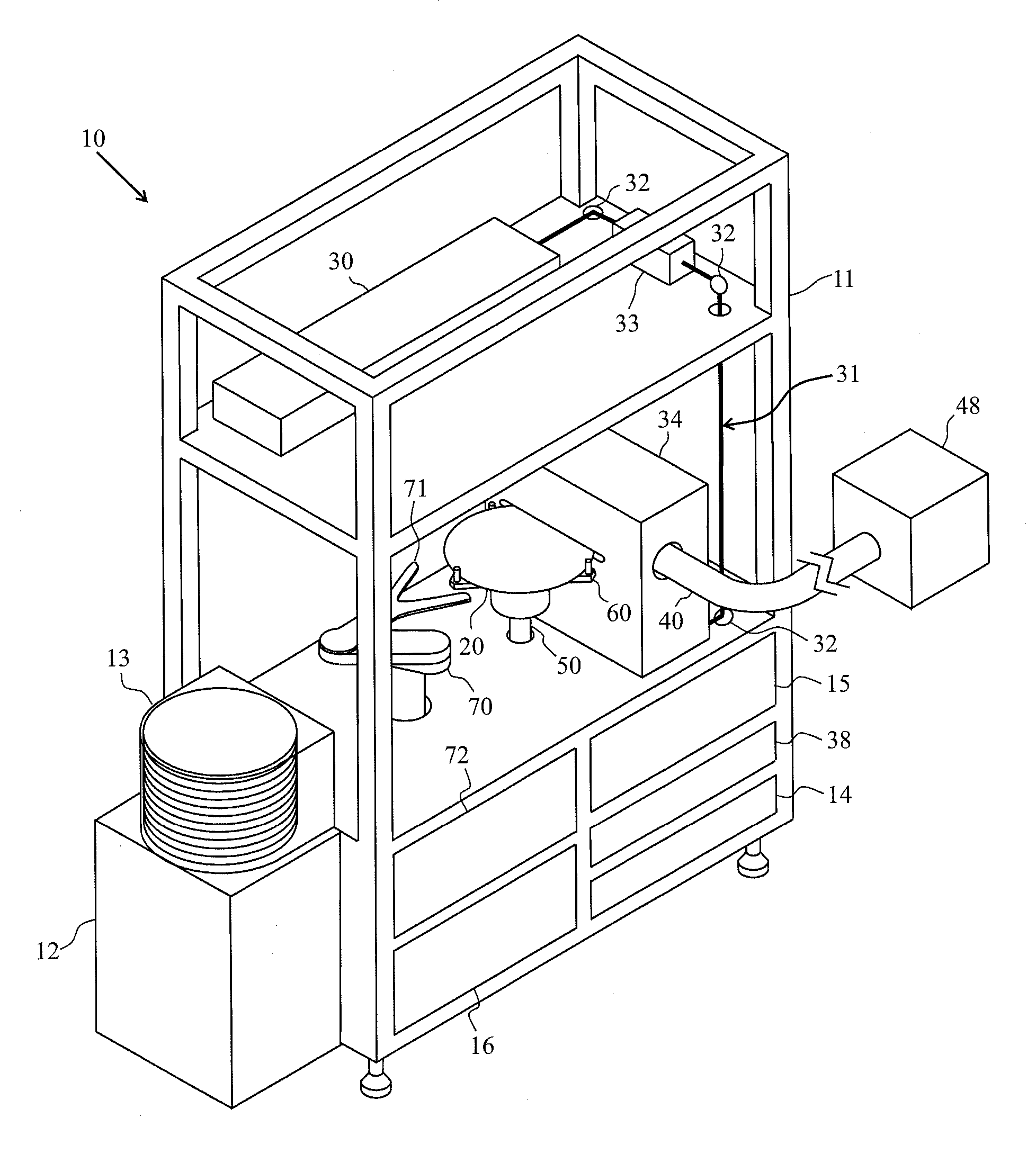 Method and apparatus for processing substrate edges