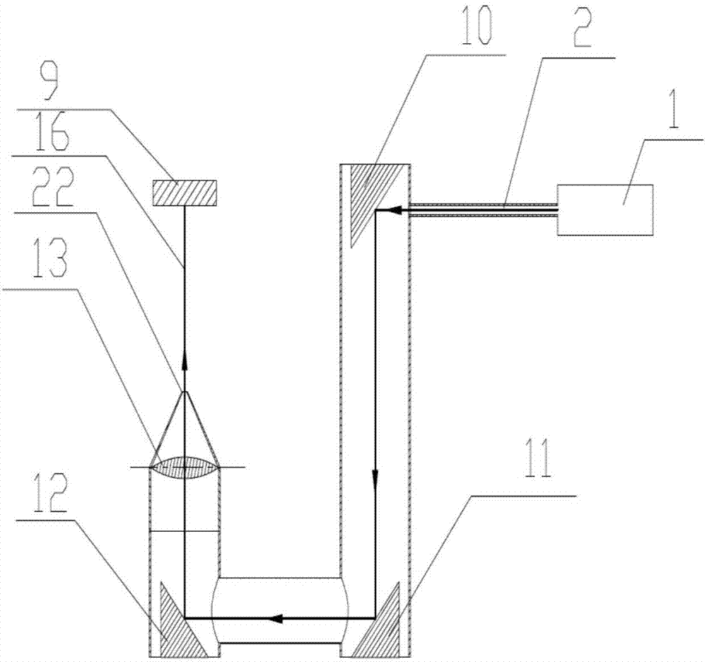 Device and method for decreasing recast layer caused by laser micropore processing