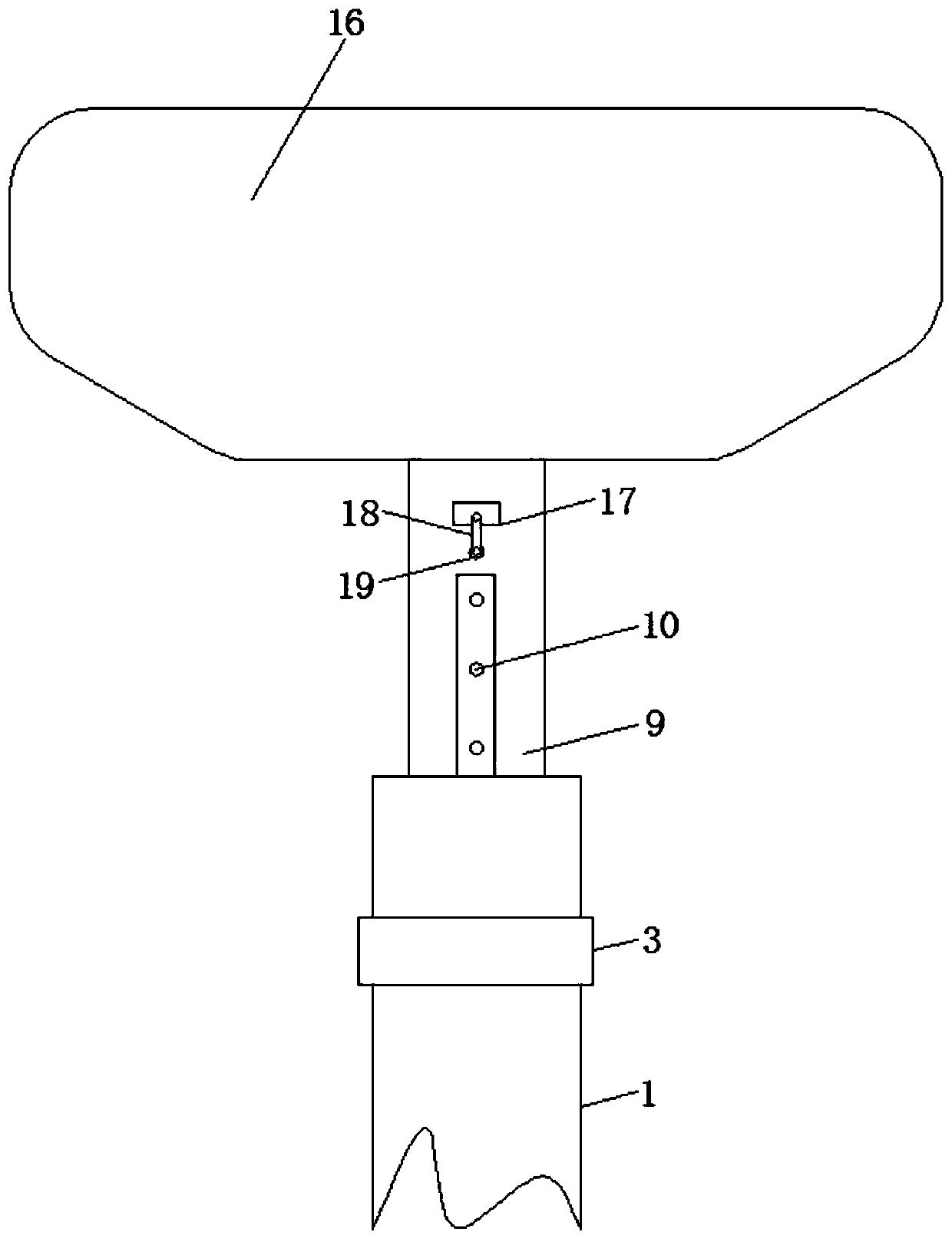 Lifting mechanism capable of reducing rusting and convenient to adjust