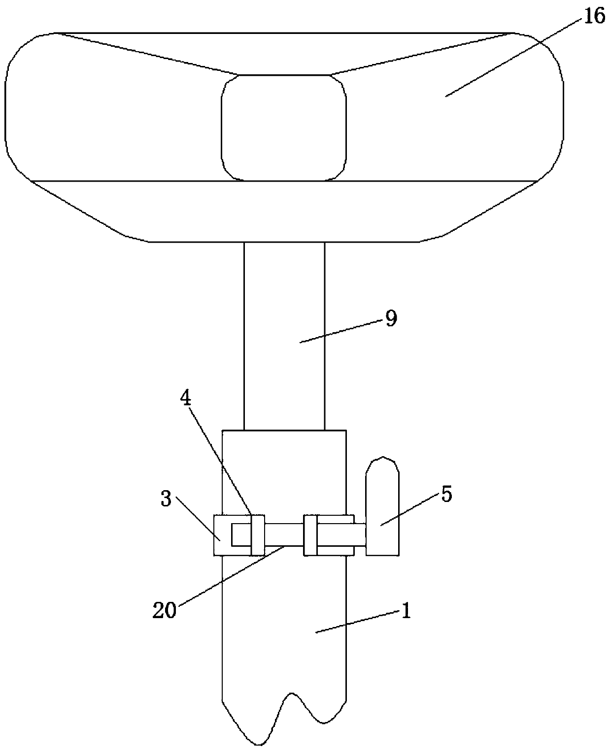 Lifting mechanism capable of reducing rusting and convenient to adjust