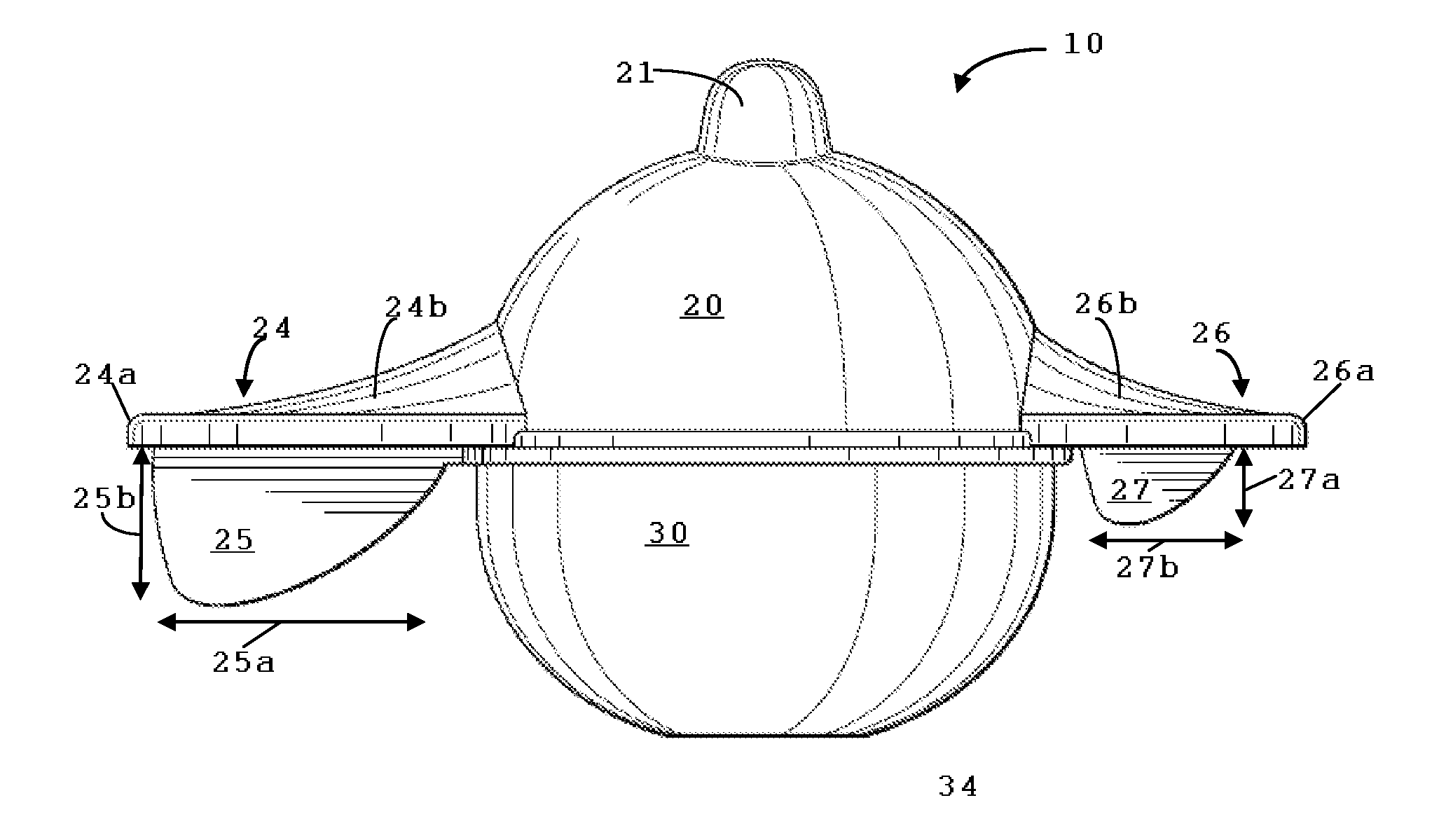 Fish finder device housing and system