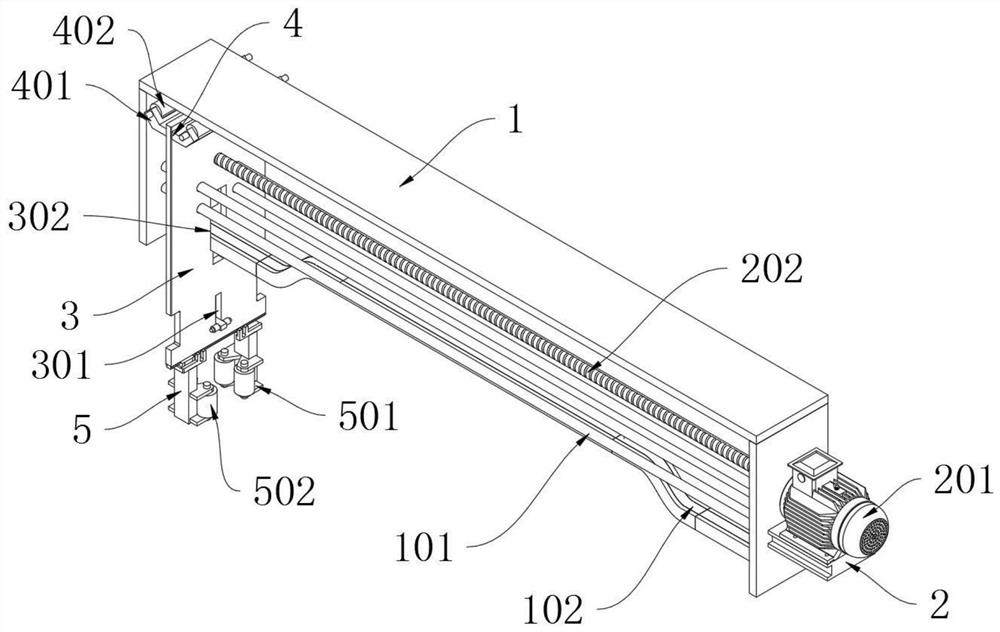 A material retrieving mechanism for rapid assembly equipment for capacitor machining