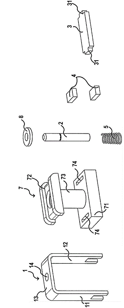 Releasing mechanism and leakage protector