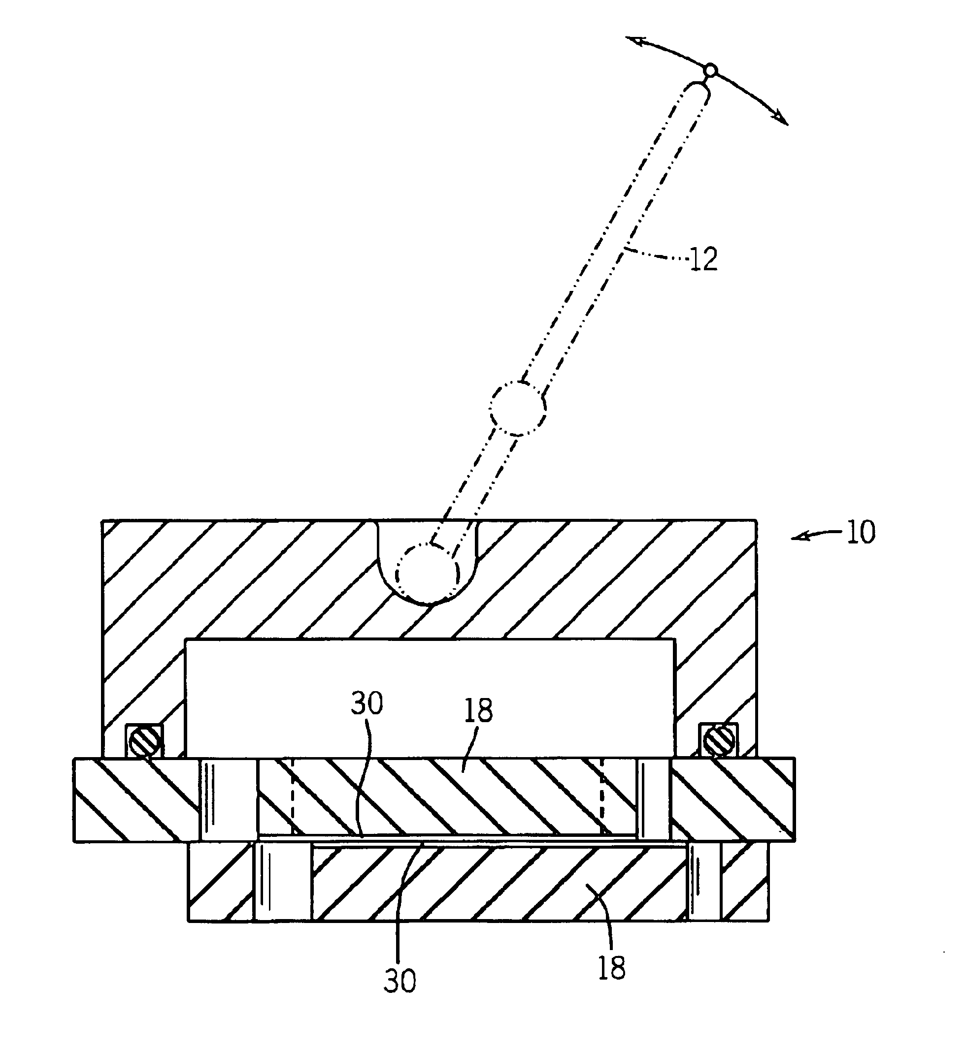 Valve component with multiple surface layers