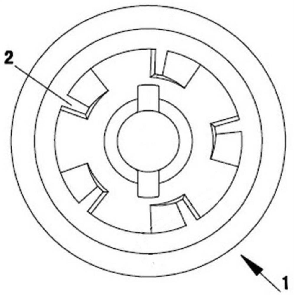 Preparation method of static end tooth for electric tool