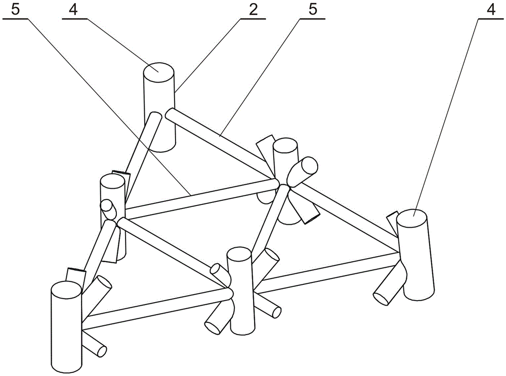 Segmental manufacturing and assembling method of large-scale steel pipe trusses with variable cross-section curved beams