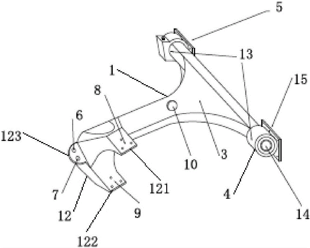 Automotive longitudinal and transverse arm independent suspension system