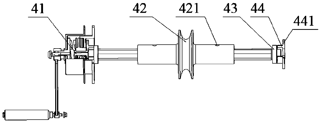 Water wheel discharge device