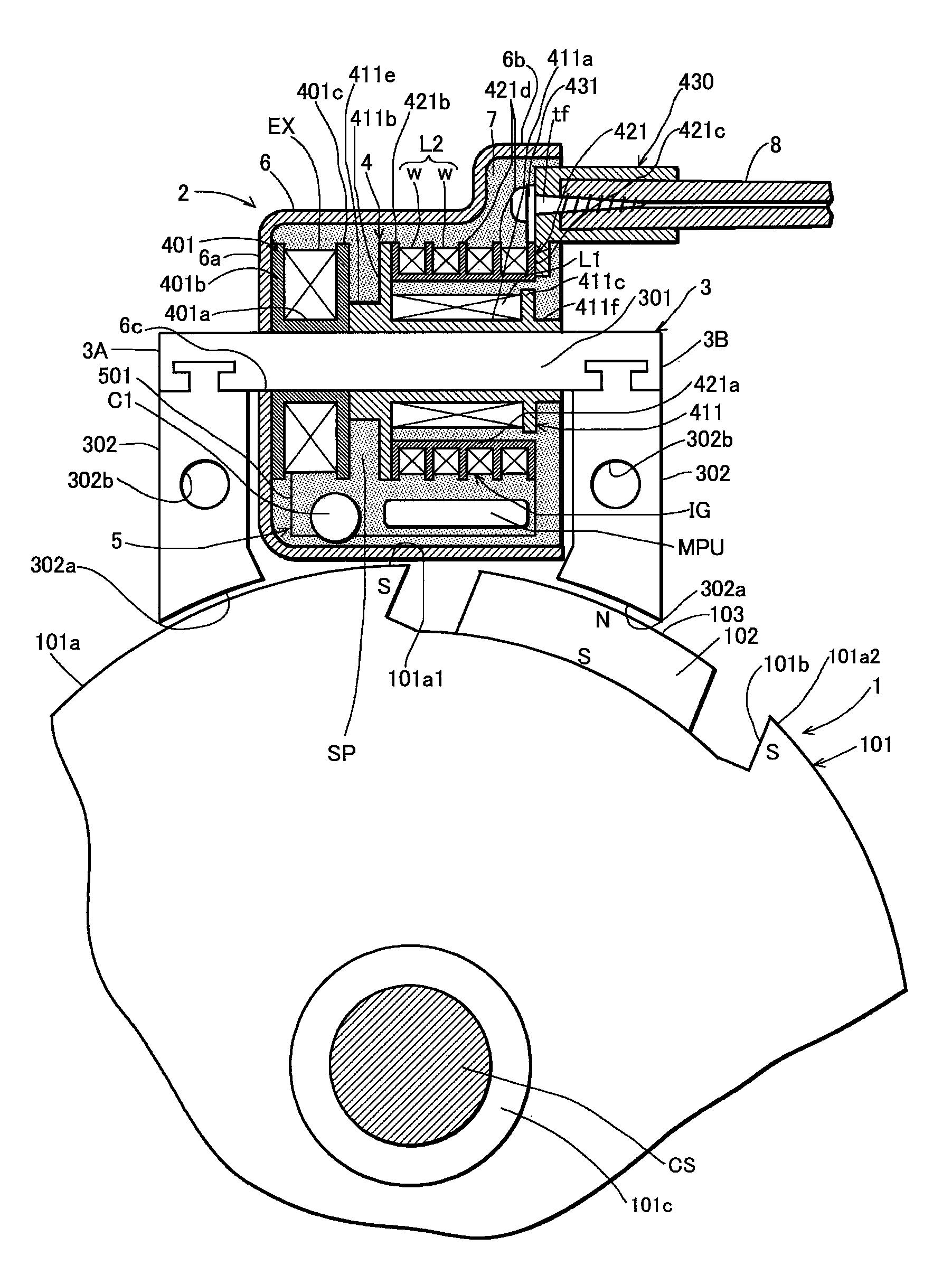 Capacitor discharge engine ignition device