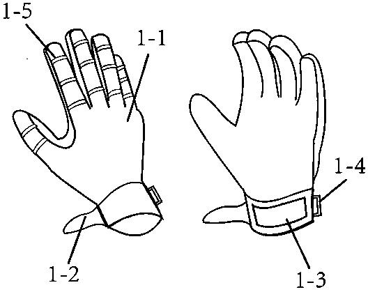 Soft-bodied hand rehabilitation gloves through combination of diverse rehabilitation training modes