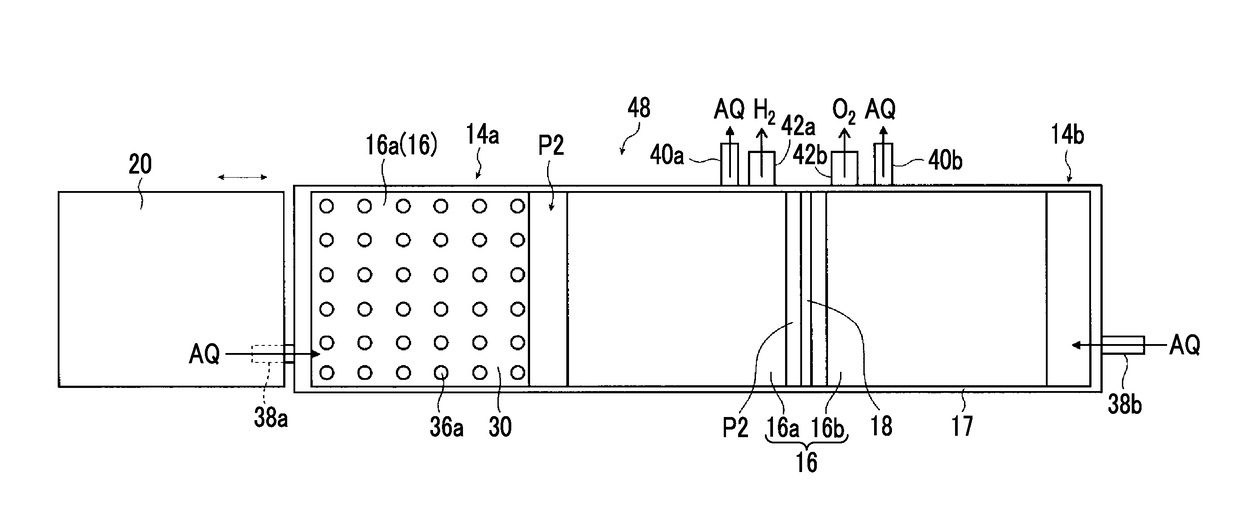 Water decomposition apparatus and water decomposition method