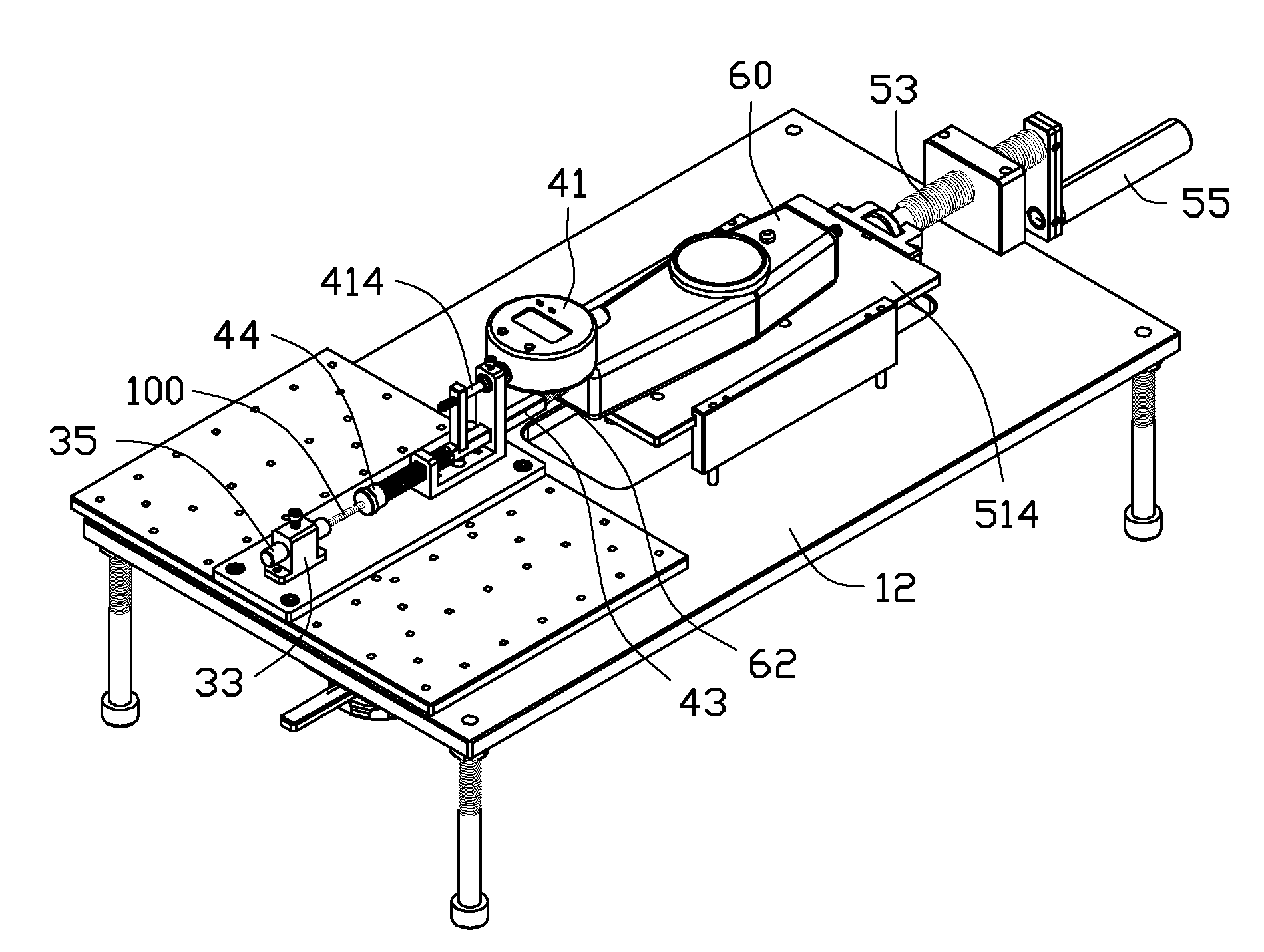 Measurement apparatus for measuring elasticity coefficient of coil spring